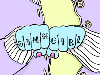 Microstories_Damn Girl comic content contentmarketing illustration illustration art illustration design socialmedia storytelling visual visualdesign visualmarketing