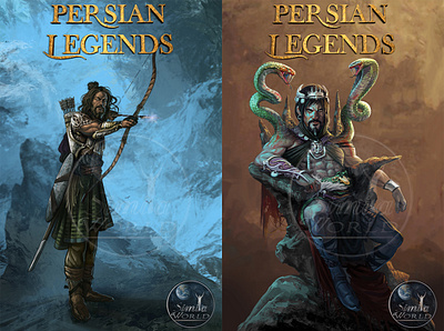 Persian Legends - Project characterdesign illustration illustrator