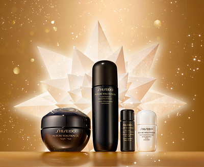 Shiseido Holiday 2022 art direction concept development creative direction