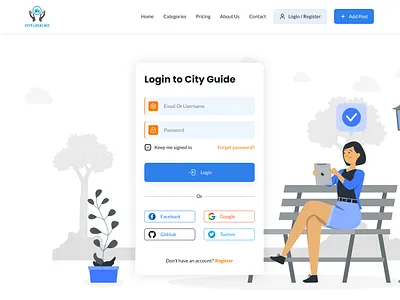 Login page design design figma design illustration login login page login screen page design prototype ui userinterface ux web illustration web pages