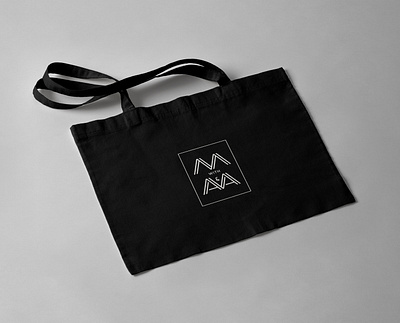 MM with A&A Logo in a mockup graphic design illustrator logo