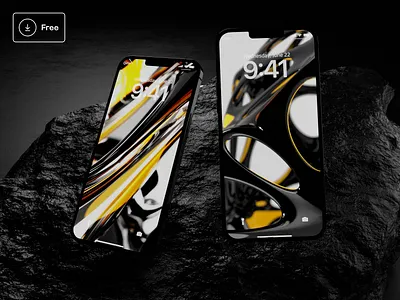 ar.target – Mobile 8k wallpaper (free pack) 3d animation behance black branding cgi design dribbble free future graphic design minimal mockup motion graphics pattern ui wallpaper