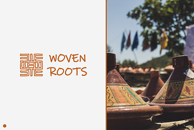Woven Roots Logo Design art brand identity branding brazil design festival graphic design logo