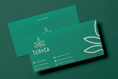 Envelope Design for Tehyca brand identity branding design envelope graphic design graphics logo