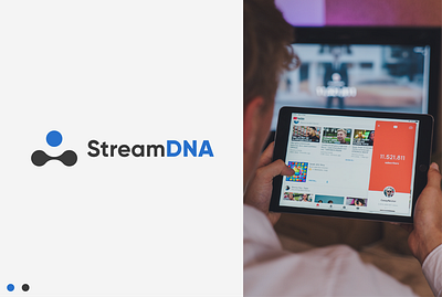 SteamDna Logo Design brand identity branding design dna graphic design logo stream