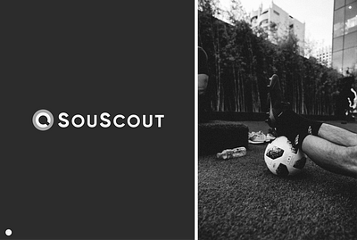 SouScout Logo Design brand identity branding data design football graphic design graphics logo