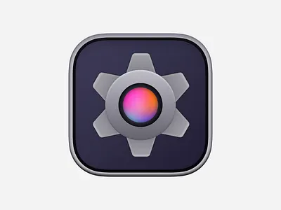 Settings App Icon 3d app app icon big sur design graphic design icon icon design illustration ios logo mac os sketch skeuomorphism ui