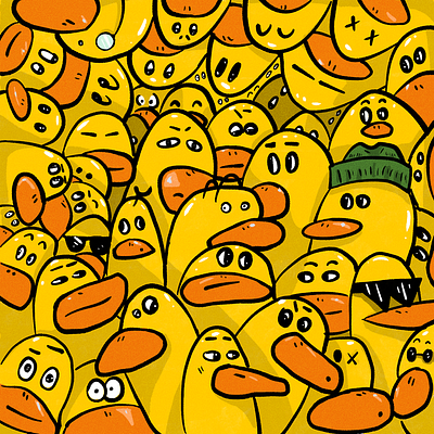 Quack! advertising branding cartoon design doodle doodle art doodles draw illustration