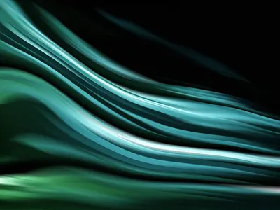 Green Digital Waves 3d blender clean colour design green minimal modern photoshop wallpaper