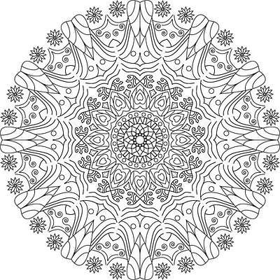 Mandala_2 design graphic design illustration logo typography vector