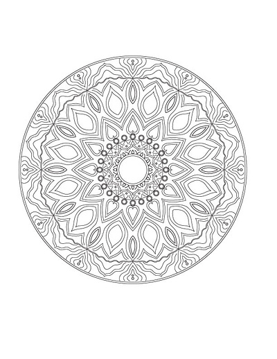 Mandala_3 design graphic design illustration logo typography vector