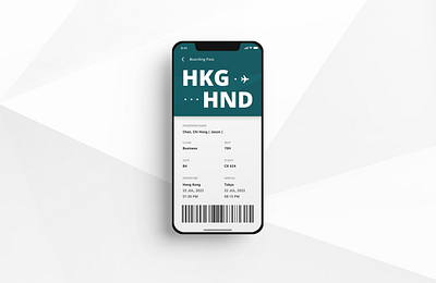Daily Ui Challenge 024 - Boarding Pass dailyui design figma ui uidesign