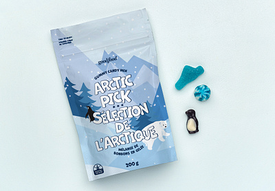 Arctic Candy Packaging adobe illustrator adobe photoshop illustration packaging