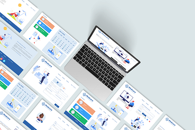 Medcare Desktop branding figma