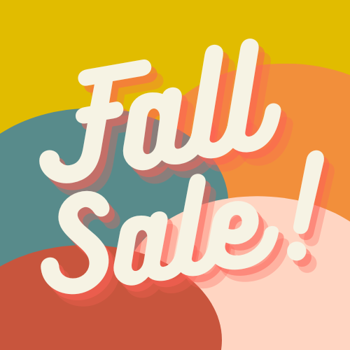 Example of Fall Sale Event