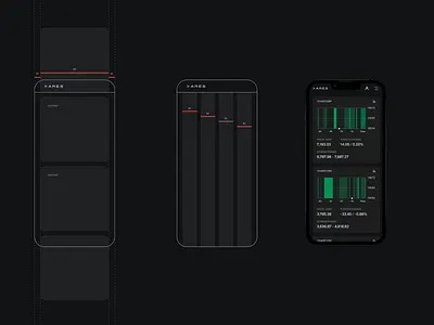 Ares app branding design illustration interface logo product ui ux visual design web web application