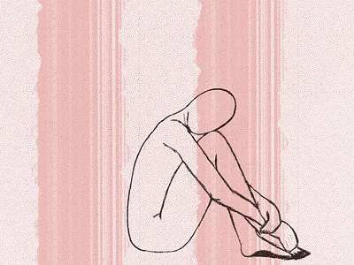 She Is Broken apple pencil digital work illustration painting procreat