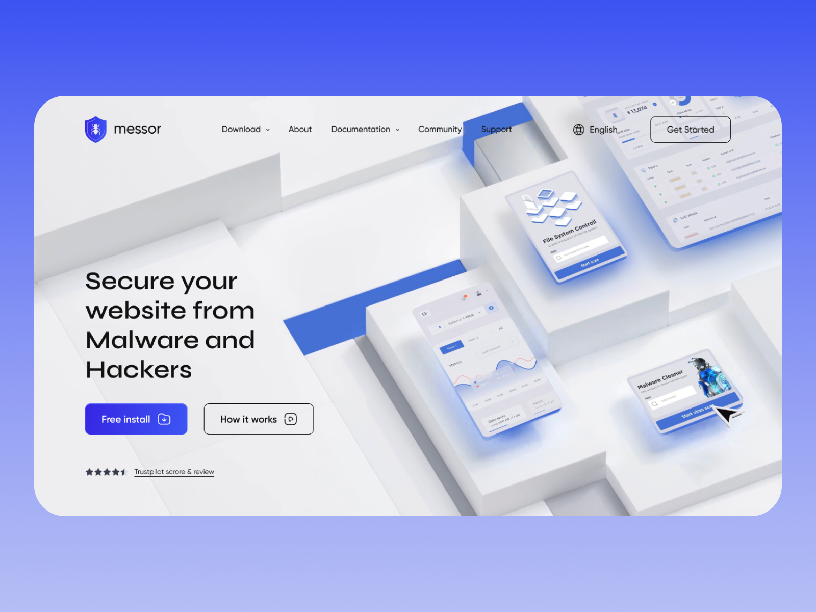 Messor.Security — Web Site By Vladyslav Chumak 💙💛 On Dribbble