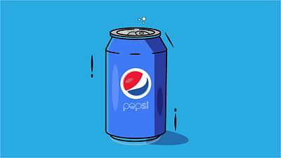 Soda can vector 3d animation app art branding design games graphic design illustration logo soda sodacan ui vector