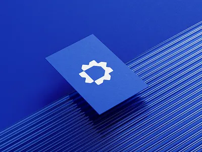 D branding design letter d logo monogram tech technology