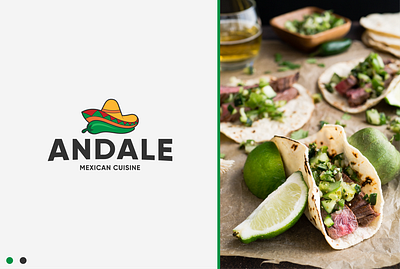 Andale Logo Design brand identity branding design graphic design logo restaurant