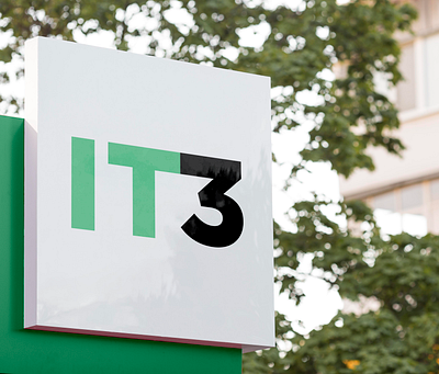 IT3 branding design graphic design logo minimal vector