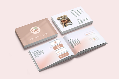 Brand Book Design for Grace Tree brand book brand identity branding design graphic design logo