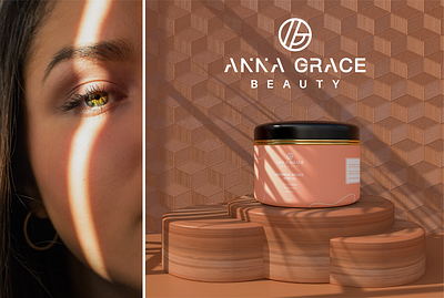 Product Label Design for Anna Grace Beauty beauty brand identity branding design female graphic design graphics logo