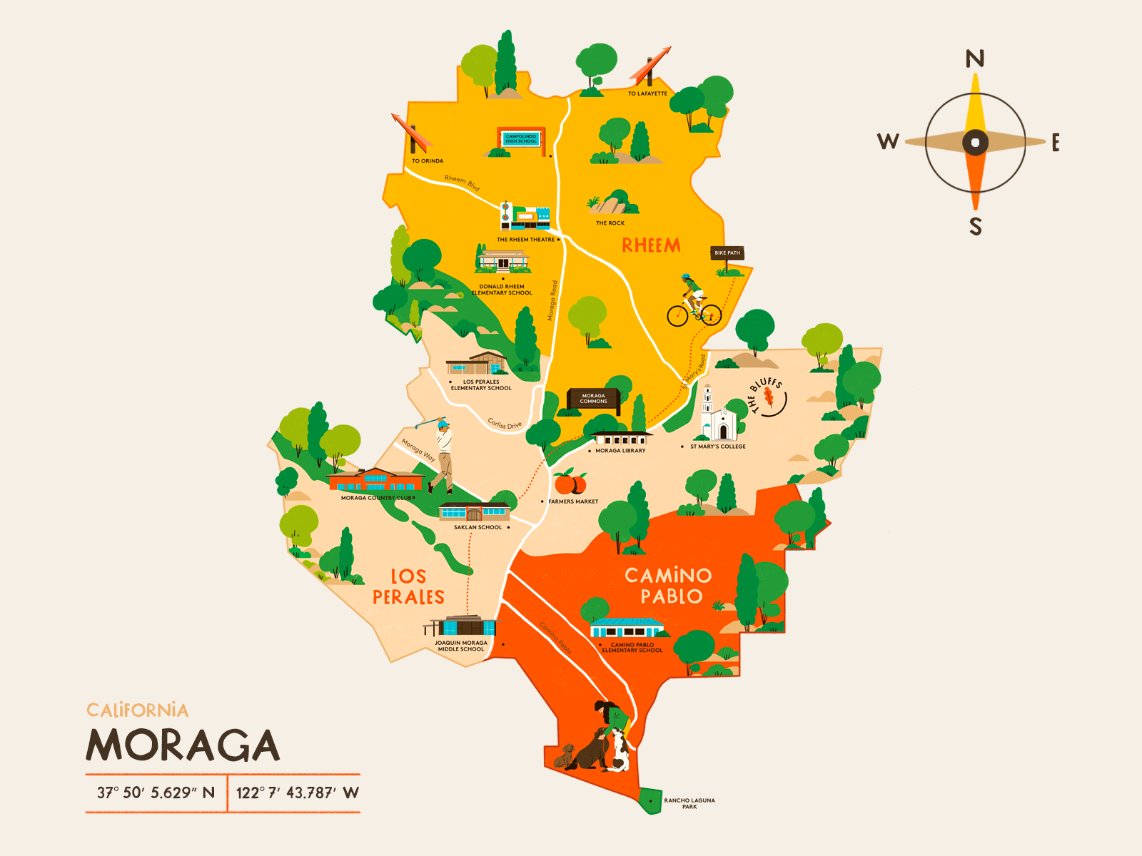 Area Map Of Moraga By Fagostudio On Dribbble   Original 416414627ffa052bd0910bb1dfece1ad 