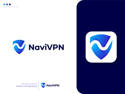 VPN Website & App Logo Design - VPN Logo Design app app logo brand identity branding design icon icon design logo logo design minimal minimalist symbol ui v logo vpn vpn app icon vpn logo vpn website logo website website logo