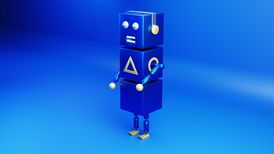 Robot 01 3d 3d design 3d illustration 3d model 3d modelling 3d render branding design illustration interface robot robots ui ui deisgn