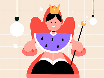 Beam boy character design crown dent illustration motion graphics rocket