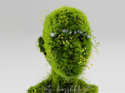 Tellus Mater-Ancient Roman Earth Mother Goddess 3d graphic design