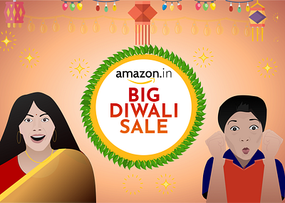 (Daily UI 036) Special Offer - Redesigned Amazon Diwali Sale amazon diwali festival offer redesign sale sales