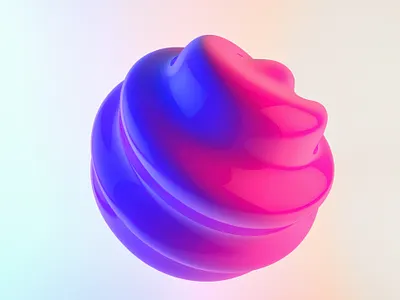 abstract sphere 3d cinema 4d illustration