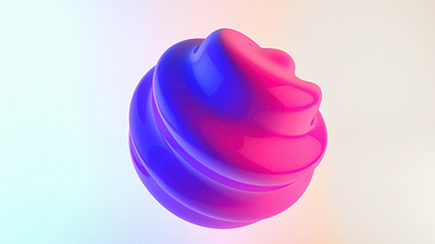abstract sphere 3d cinema 4d illustration