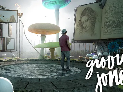 Welcome to Groove Jones ar branding design illustration ui ux vector vr xr