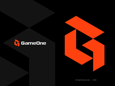 GameOne - Concept Logo g letter g1 game gameone gaming gone icon logo logodesign logotype monogram sign sport symbol