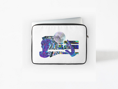 Holo Statue - Laptop Sleeve 3d animation branding design graphic design illustration logo modern moon motion graphics new rocket shop star statue trip ui