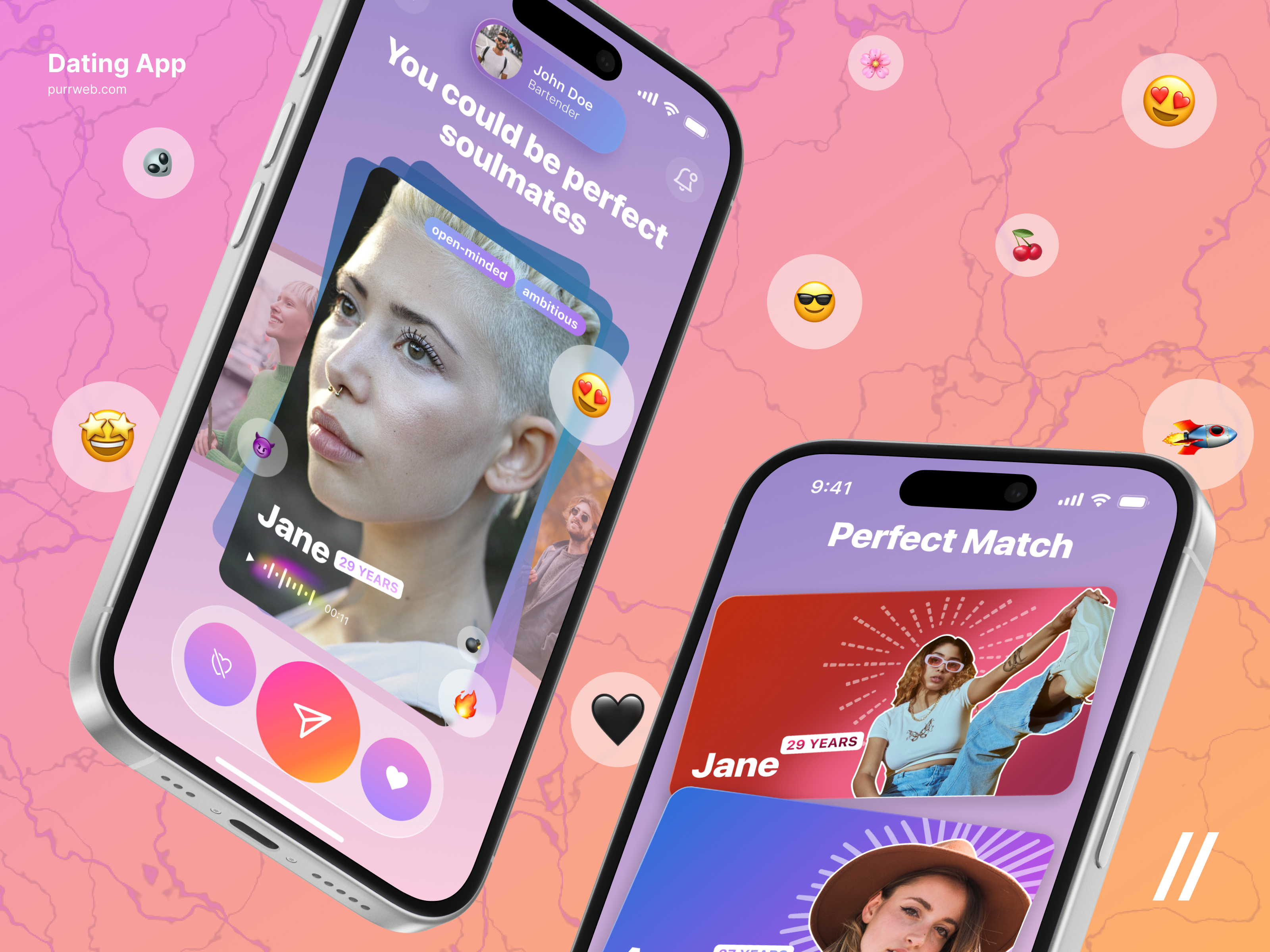 Designer portfolio example