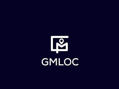 GMLOC app icon brand logo branding creative logo design graphic design iconic logo design letter mark logo logo logo app logo type logo unique logos mail address logo minimal logo unique logo wordmark logo