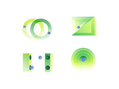 Spot Illos - Abstract Movement branding illustration illustrator texture