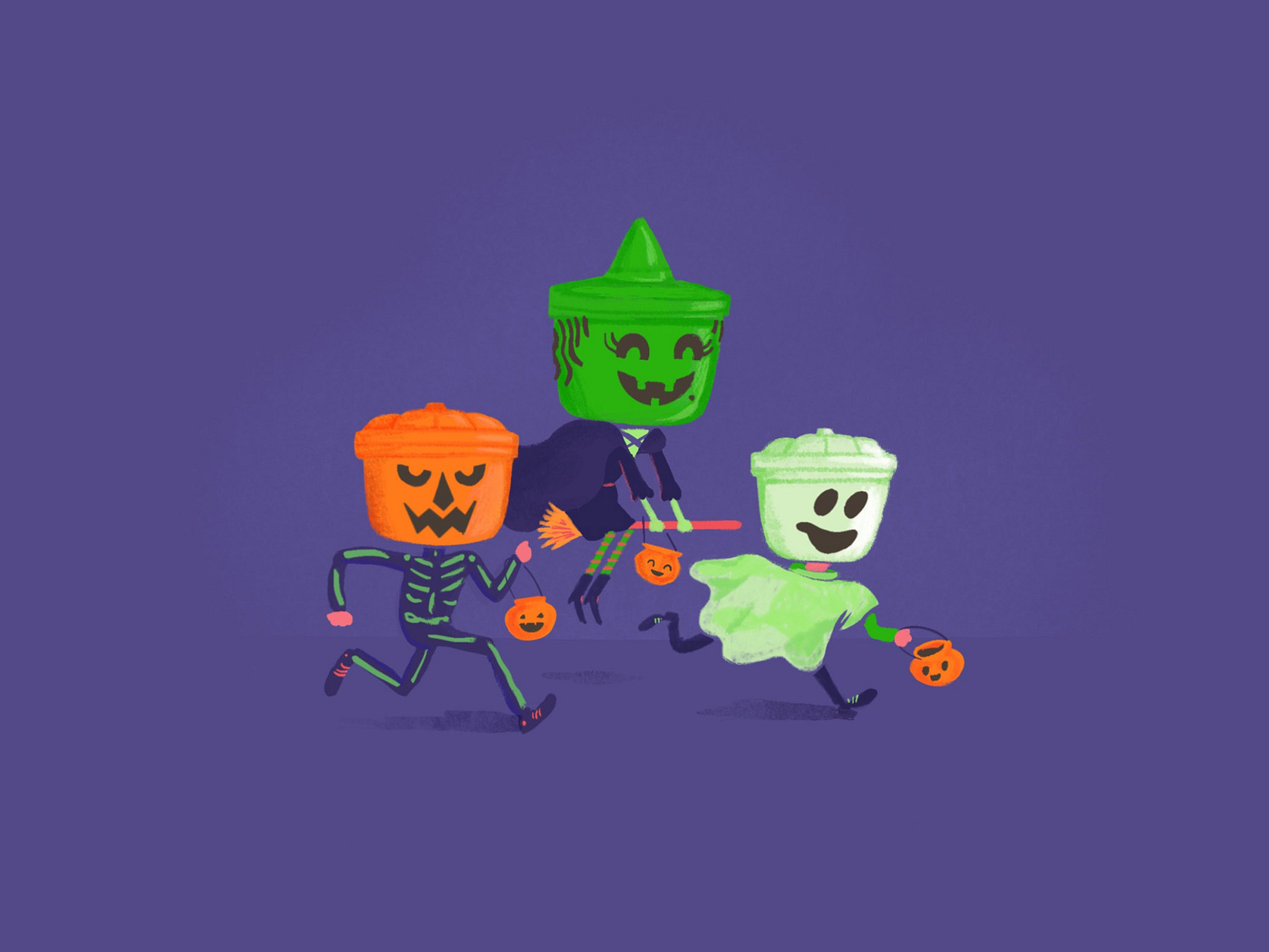 Boo Buckets by Brad Almond on Dribbble