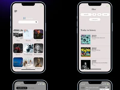 Historia app branding design graphic design illustration logo typography ui ux vector