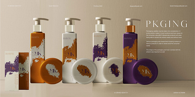 Logo + Packaging Design beauty branding design hair logo packaging