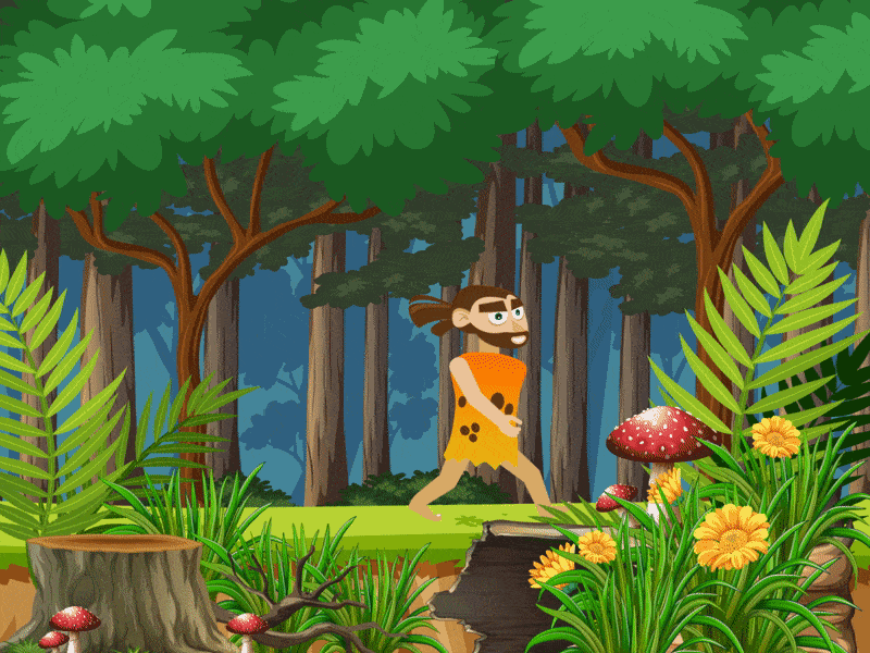 Earlyman (part-2) 2danimation animation character animation creative director illustration motion designer motion graphics