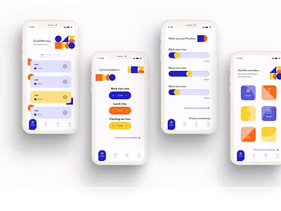 Task: ADHD Scheduling App branding graphic design ui ux