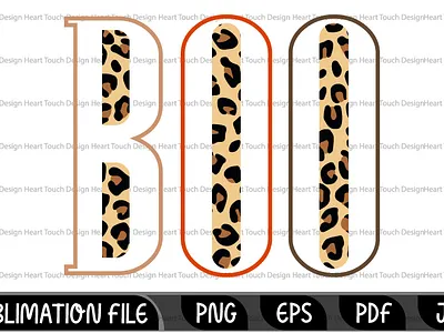 boo Halloween sublimation candy corn png