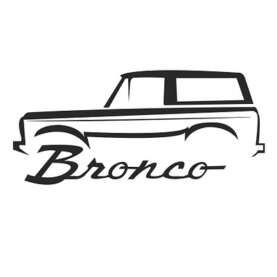 Bronco animation branding graphic design logo motion graphics