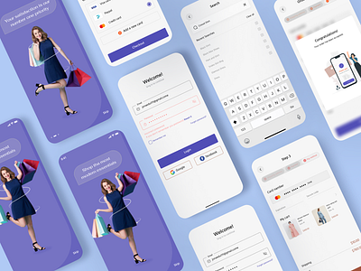 Fashion Ecommerce Application app app design e commerce e commerce app ecommerce app fashion fashion app fashion brand ios app design mobile mobile app shop app shopping app ui ux